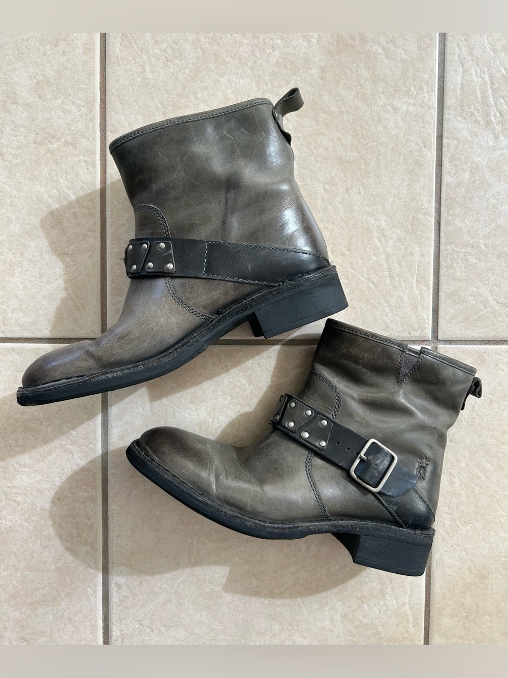 FLY LONDON Women’s Buckle Detail Shortcut Boots